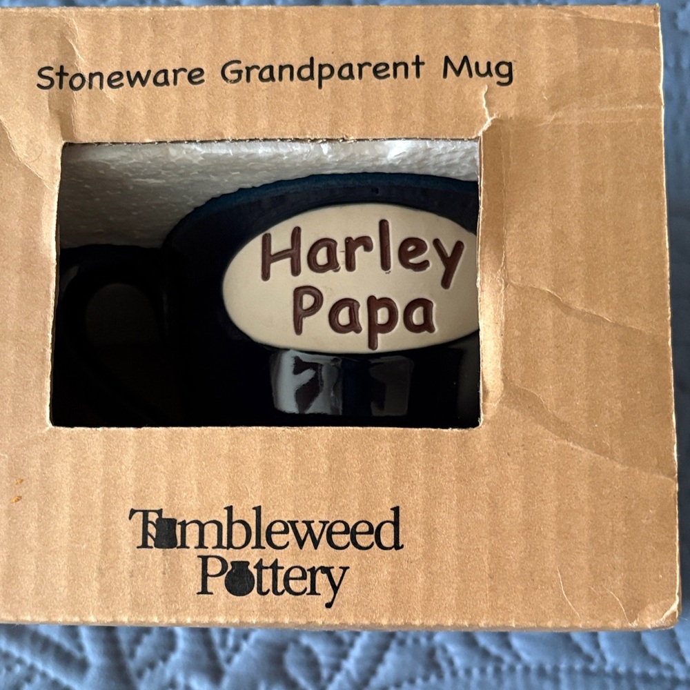 Harley Papa Stoneware Grandparent Mug